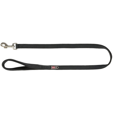 Trixie Lesă Premium pentru Câini, L-XL: 1 m / 25 mm, Negru